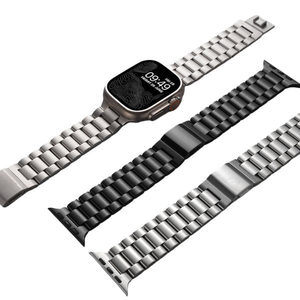 Luxury Edition - Magnetic Band: Titanio Grado 4 y DLC para Apple Watch