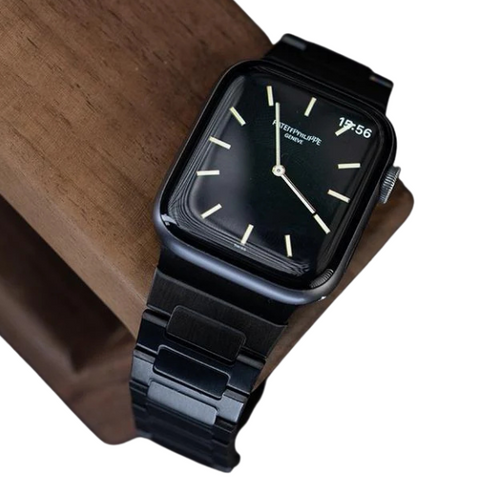 Old Money Luxurious Metal Band: Eleva Tu Apple Watch con Elegancia Atemporal