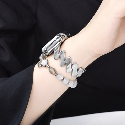 Mobius Metal Bracelet: Elegancia Artesanal para tu Apple Watch