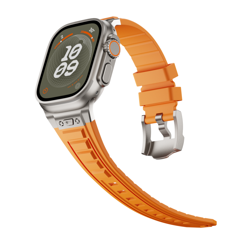 Tactical High Elastic Silicone Band: Aventura y Confort para tu Apple Watch