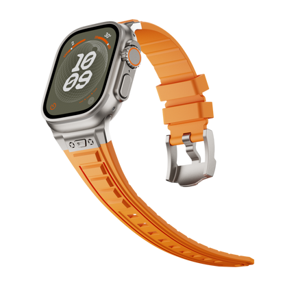 Tactical High Elastic Silicone Band: Aventura y Confort para tu Apple Watch
