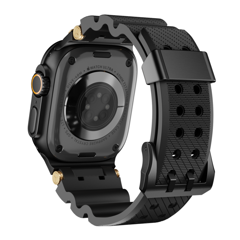 Dive Silicone Band: Comodidad Extrema y Estilo Subacuático para Apple Watch