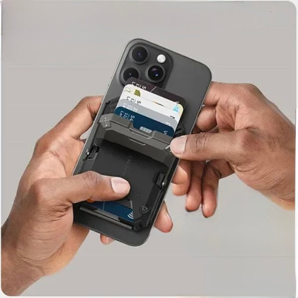 SUPCASE MagSafe: Cartera Magnética con Trípode para iPhone | Seguridad y Versatilidad 5 en 1