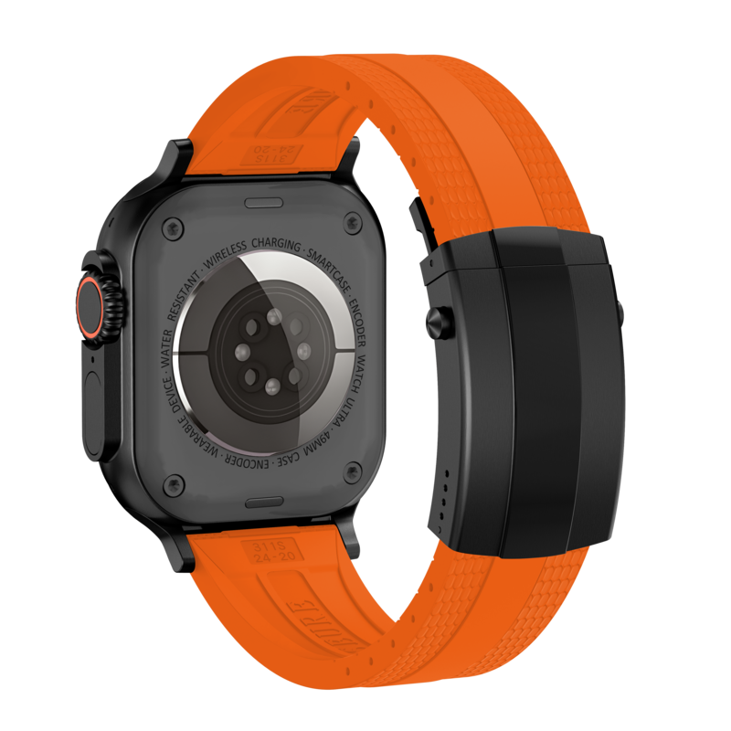 Ocean Luxe Band: Elegancia Marina y Durabilidad FKM para Apple Watch