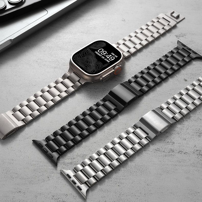 Luxury Edition - Magnetic Band: Titanio Grado 4 y DLC para Apple Watch