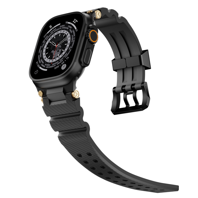 Dive Silicone Band: Comodidad Extrema y Estilo Subacuático para Apple Watch