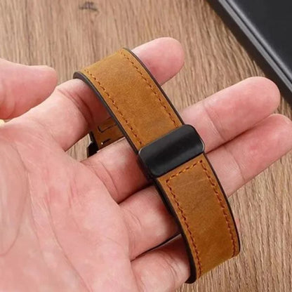 Correa Magnética Urban Fit para Apple Watch: Cuero Genuino y Silicona – Estilo y Versatilidad