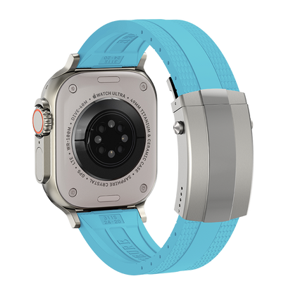 Ocean Luxe Band: Elegancia Marina y Durabilidad FKM para Apple Watch