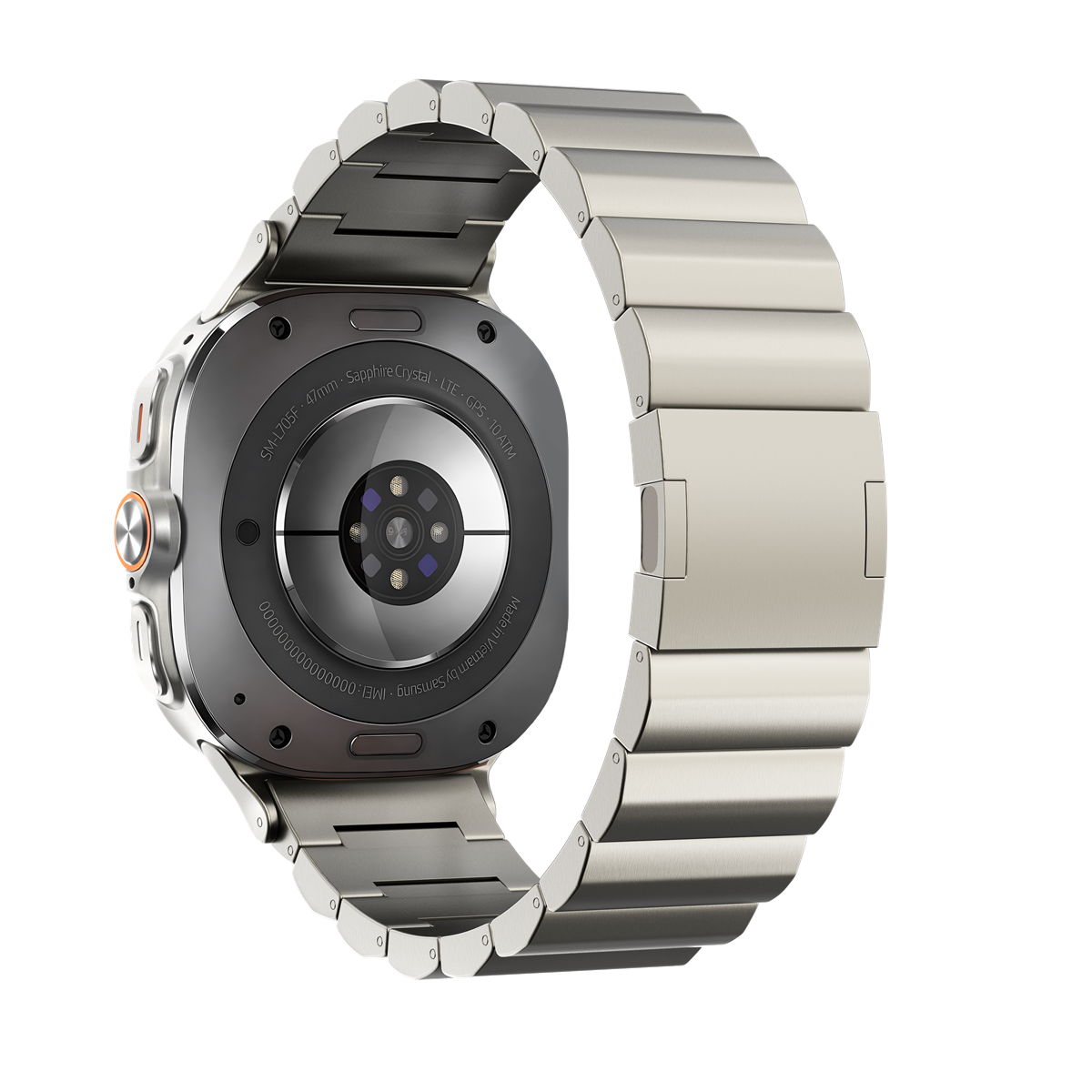 Titanium Magnetic Clasp Edition: Cierre Seguro y Estilo Ligero para Samsung Watch Ultra