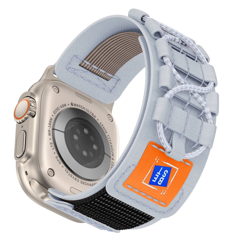 Outdoor Tactical Nylon Strap: Resistencia y Confort para tu Apple Watch de Aventura
