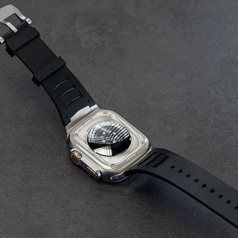 Mecha Fluororubber Band: Confort y Estilo Robusto para Apple Watch