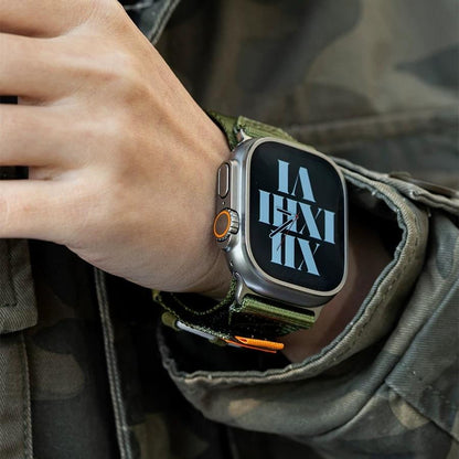 Designer Nylon Woven Band: Aventura y Resistencia para Tu Apple Watch