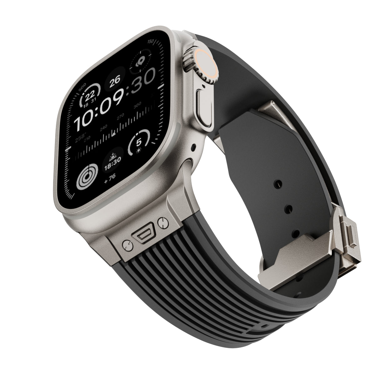 RM Designer: Pulsera de Silicona Streamlined para Apple Watch | Conforto Ergonómico y Estilo Sofisticado