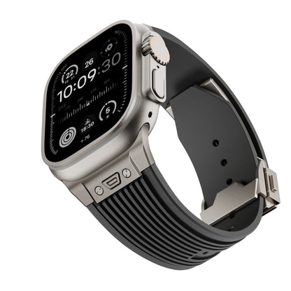 RM Designer: Pulsera de Silicona Streamlined para Apple Watch | Conforto Ergonómico y Estilo Sofisticado