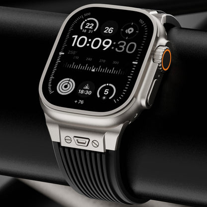 RM Designer: Pulsera de Silicona Streamlined para Apple Watch | Conforto Ergonómico y Estilo Sofisticado