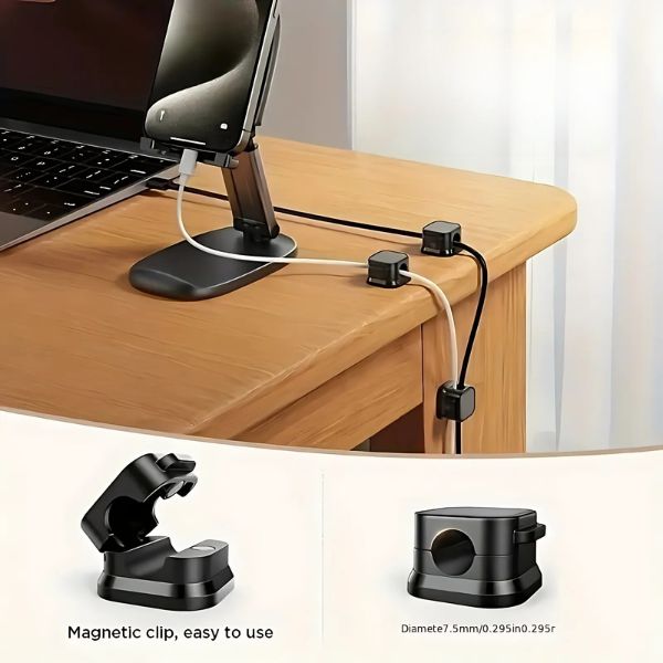 Clips Magnéticos para Cables: Organización Perfecta en Tu Espacio