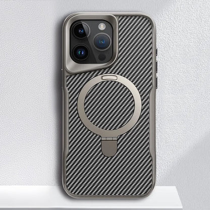 Armor Magnetic Phone Case: Elegancia Nikon y Protección Versátil para iPhone