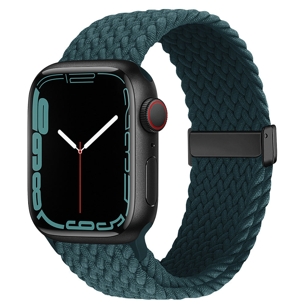 Braided Nylon Loop con Cierre Magnético: Comodidad y Ajuste Perfecto para Apple Watch