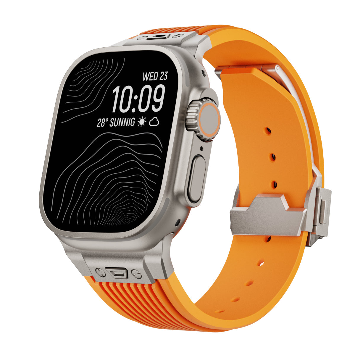 RM Designer: Pulsera de Silicona Streamlined para Apple Watch | Conforto Ergonómico y Estilo Sofisticado