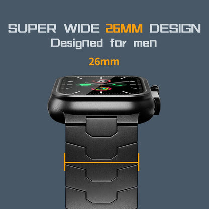 Oracle Titanium Ultra Band: Lujo Ultraligero y Resistencia Extrema para Apple Watch Ultra