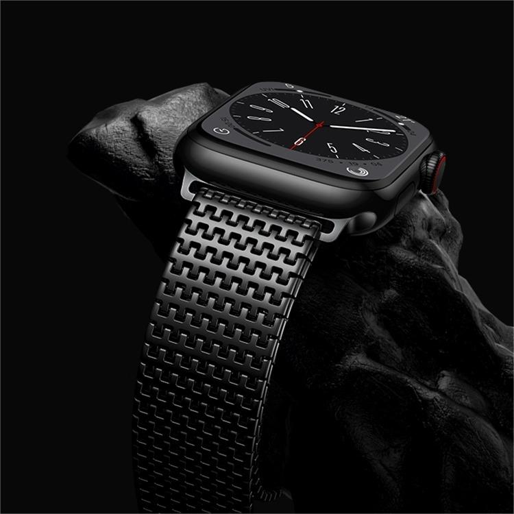 Domino Stainless Steel Magnet Band: Elegancia Moderna y Diseño Arquitectónico para Apple Watch