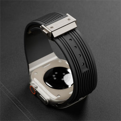 RM Designer: Pulsera de Silicona Streamlined para Apple Watch | Conforto Ergonómico y Estilo Sofisticado