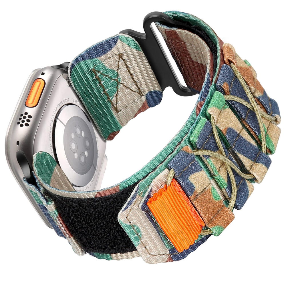 Tactical Nylon Band: Resistencia y Comodidad para Tu Apple Watch de Aventura