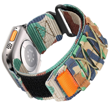 Tactical Nylon Band: Resistencia y Comodidad para Tu Apple Watch de Aventura