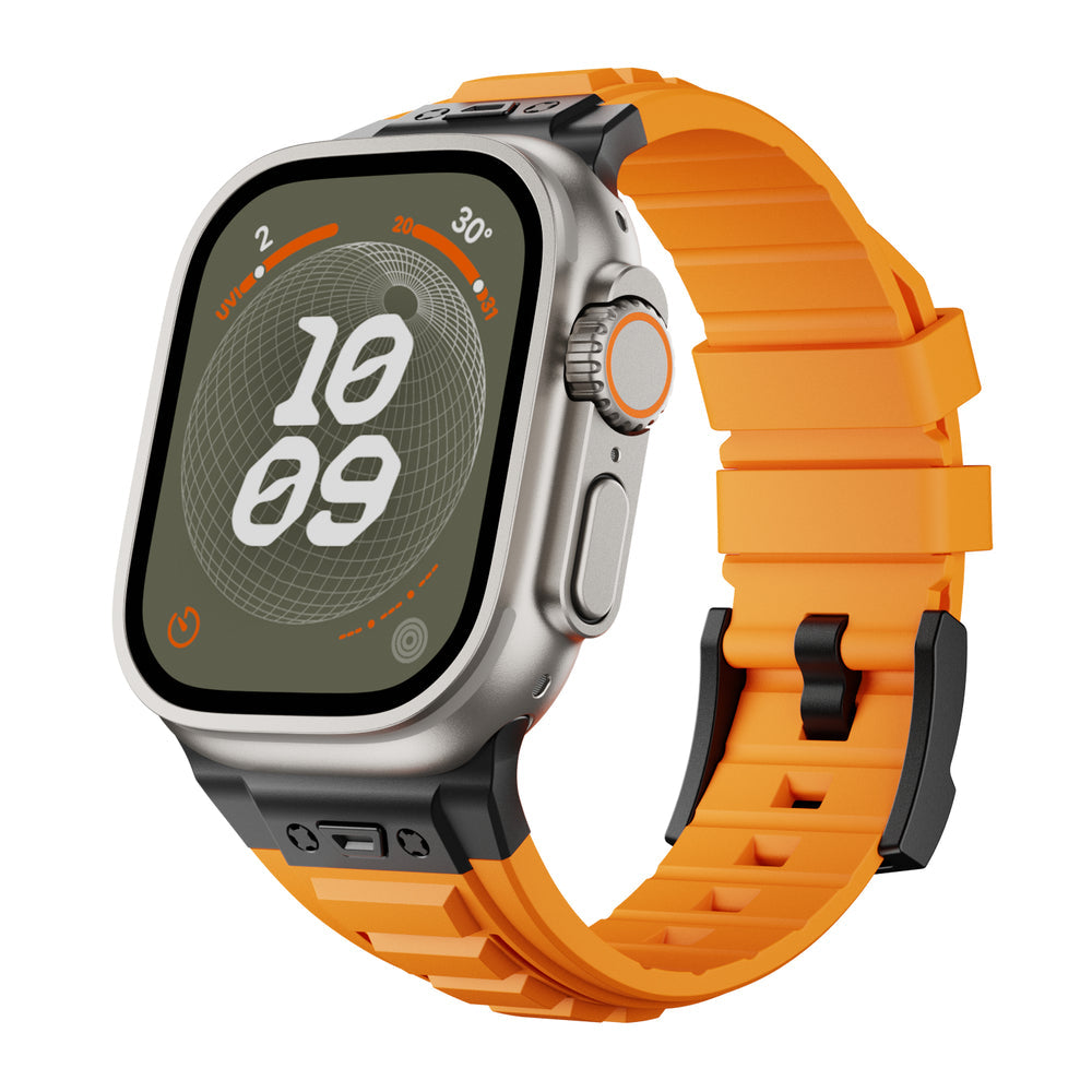 Tactical High Elastic Silicone Band: Aventura y Confort para tu Apple Watch