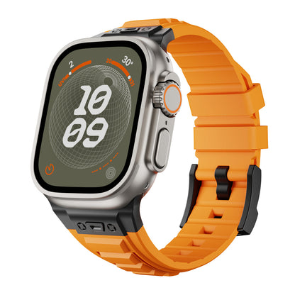 Tactical High Elastic Silicone Band: Aventura y Confort para tu Apple Watch