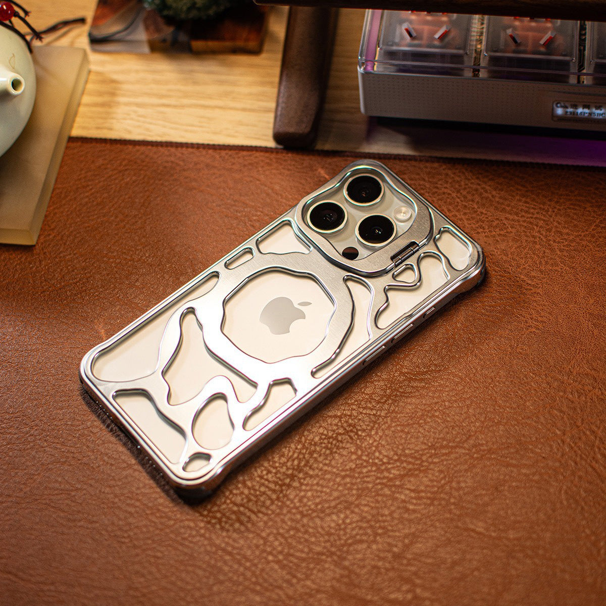 Designer Aluminum Alloy Case: Protección Premium y Estilo de Lujo