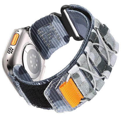 Tactical Nylon Band: Resistencia y Comodidad para Tu Apple Watch de Aventura