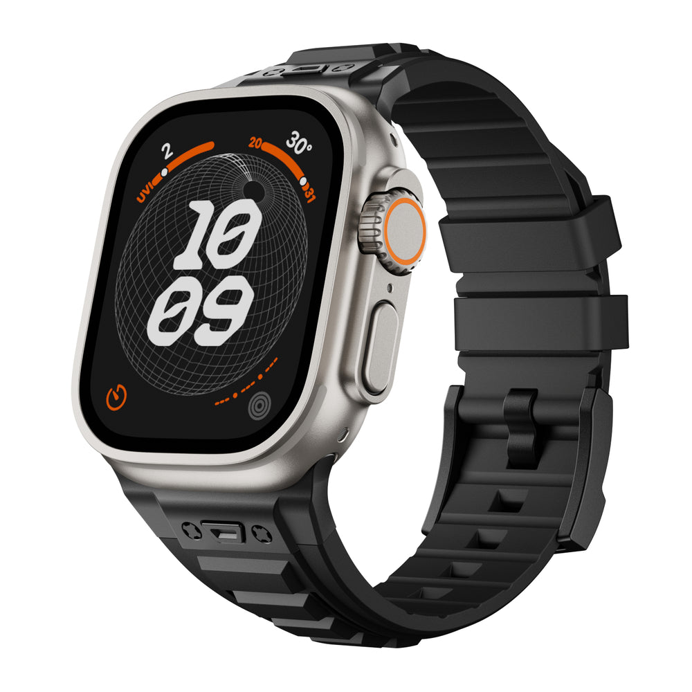 Tactical High Elastic Silicone Band: Aventura y Confort para tu Apple Watch