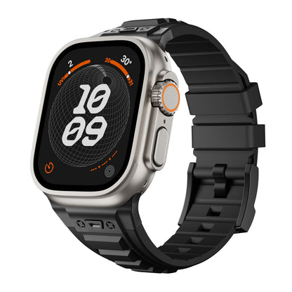 Tactical High Elastic Silicone Band: Aventura y Confort para tu Apple Watch