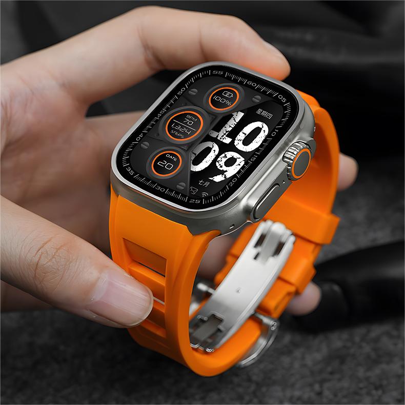 RM Sport FKM Rubber Band: Adrenalina y Estilo para tu Apple Watch