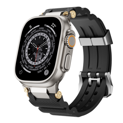 Dive Silicone Band: Comodidad Extrema y Estilo Subacuático para Apple Watch