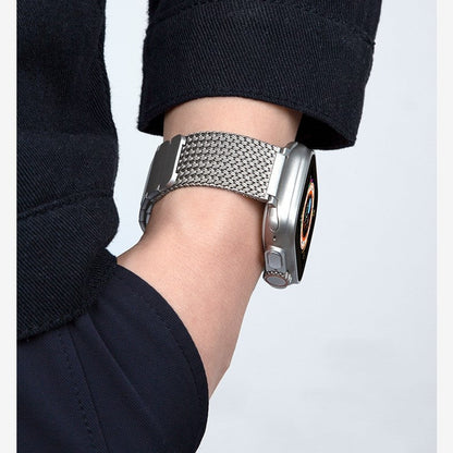 Braided Magnetic Band: Estilo Trenzado y Ajuste Seguro para Apple Watch