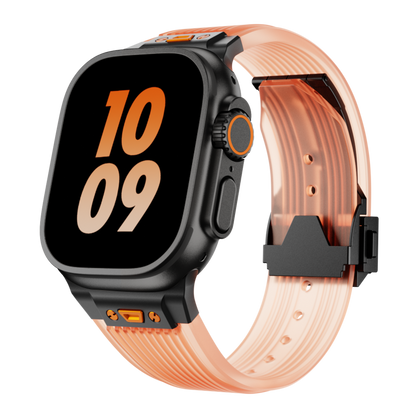 RM Transparent Silicone Band: Elegancia Semitransparente para Apple Watch