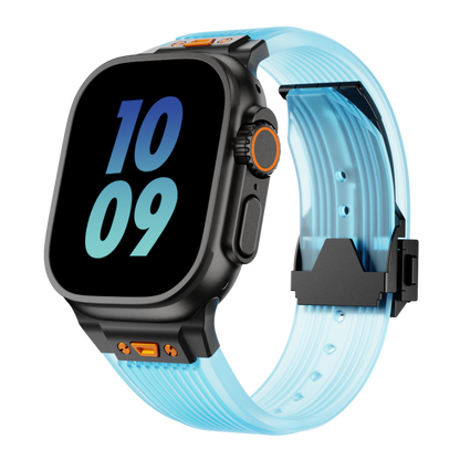 RM Transparent Silicone Band: Elegancia Semitransparente para Apple Watch