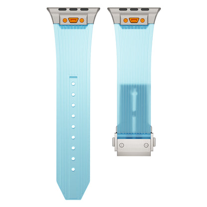 RM Transparent Silicone Band: Elegancia Semitransparente para Apple Watch