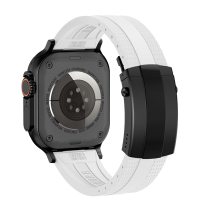 Ocean Luxe Band: Elegancia Marina y Durabilidad FKM para Apple Watch