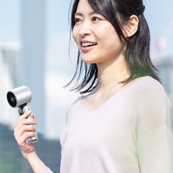 Ventilador Portátil Turbo Bladeless con Sensación de Hielo | Frío Extremo y Soporte 3-en-1