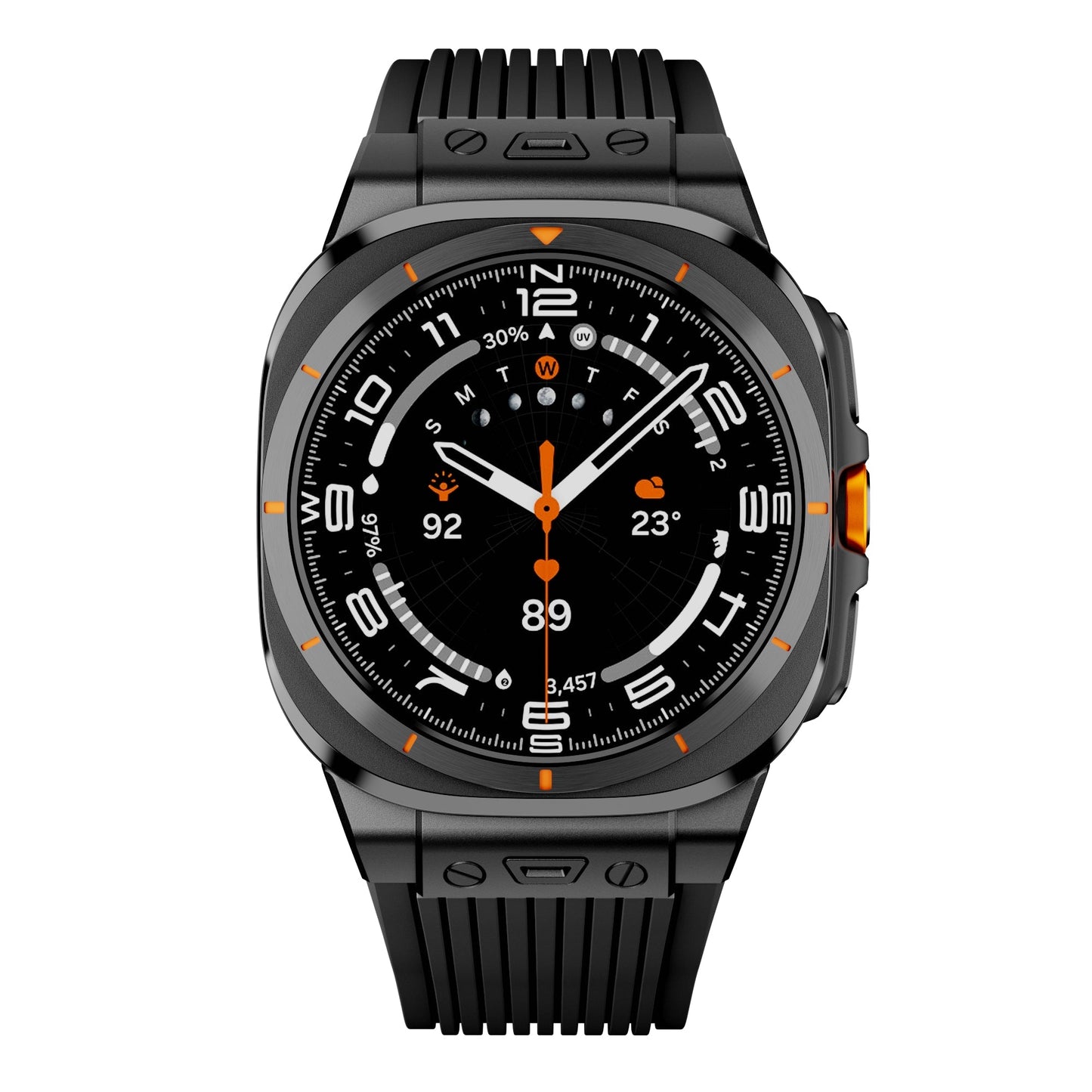 Designer Silicone Band: Aventura y Confort Superior para Samsung Watch Ultra