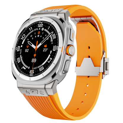 Designer Silicone Band: Aventura y Confort Superior para Samsung Watch Ultra
