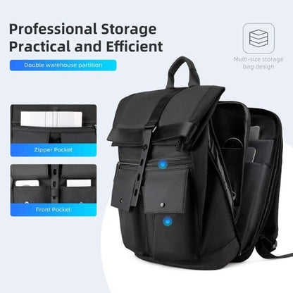 Mochila Ejecutiva Mark Ryden Onyx Impermeable 15.6" Expandible