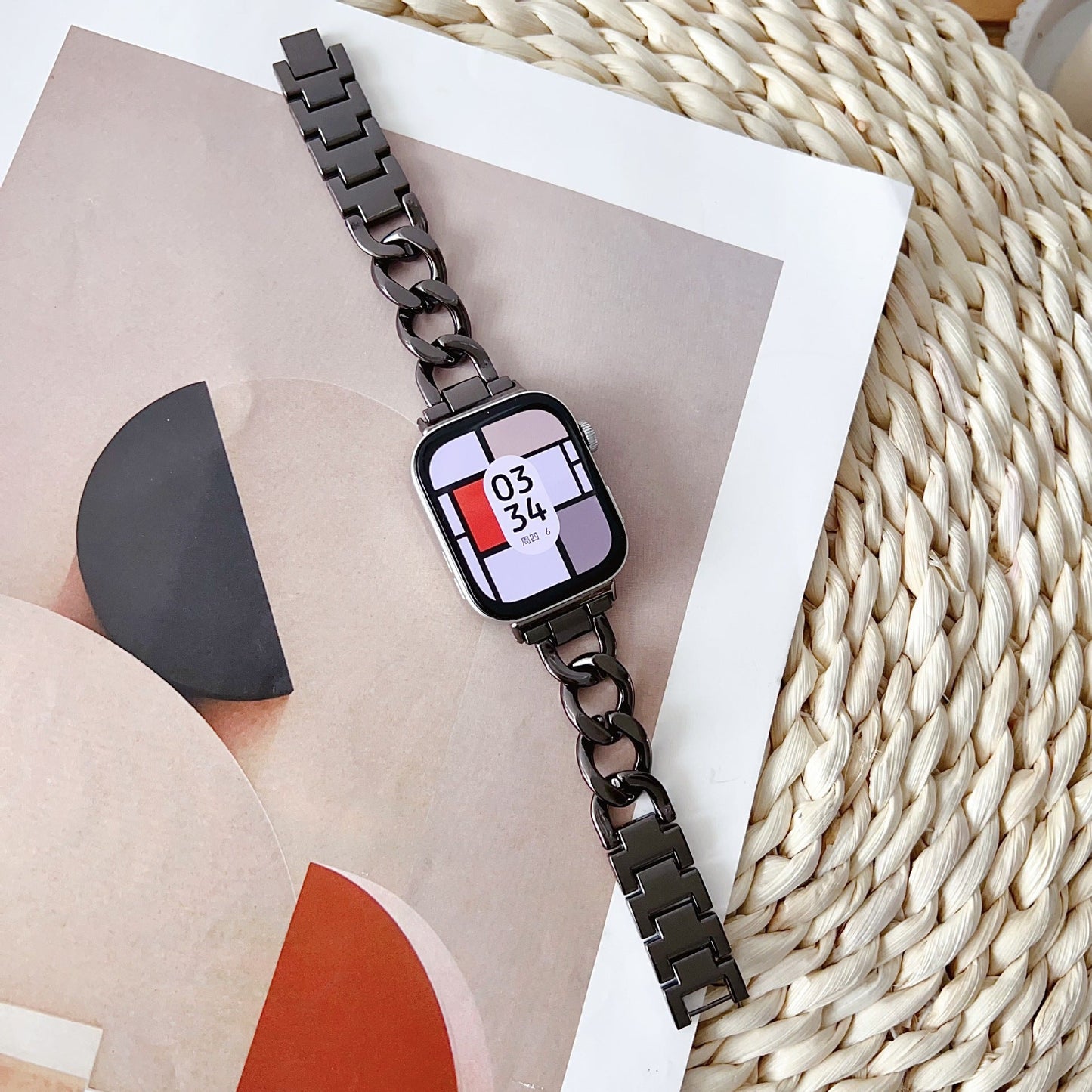 Luxury Bracelet para Apple Watch: Elegancia Inoxidable y Diseño Exclusivo