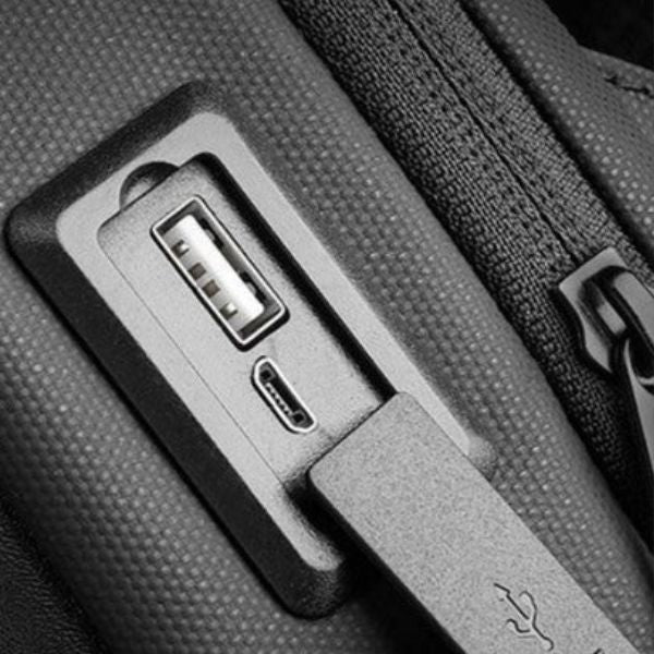 Mark Ryden Black Diamond: La Bandolera Futura con USB para Hombres