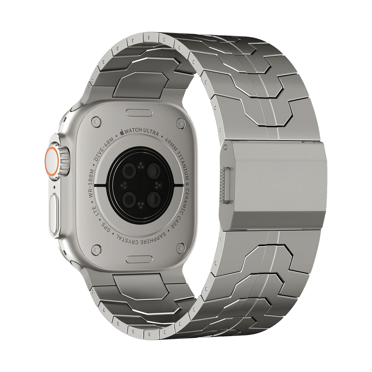 Stainless Steel Ultra Band: Estilo y Durabilidad Premium para Apple Watch