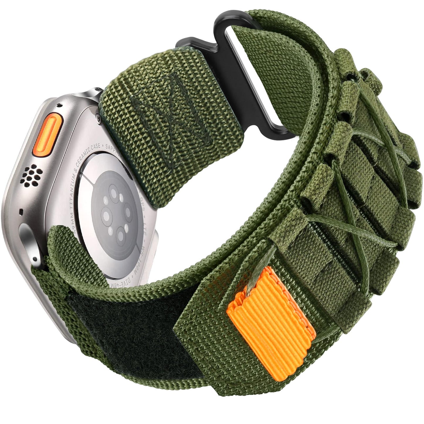 Tactical Nylon Band: Resistencia y Comodidad para Tu Apple Watch de Aventura