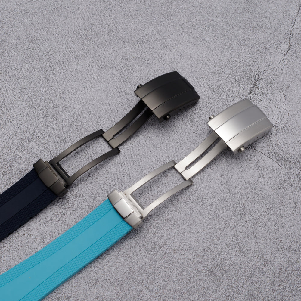 Ocean Luxe Band: Elegancia Marina y Durabilidad FKM para Apple Watch